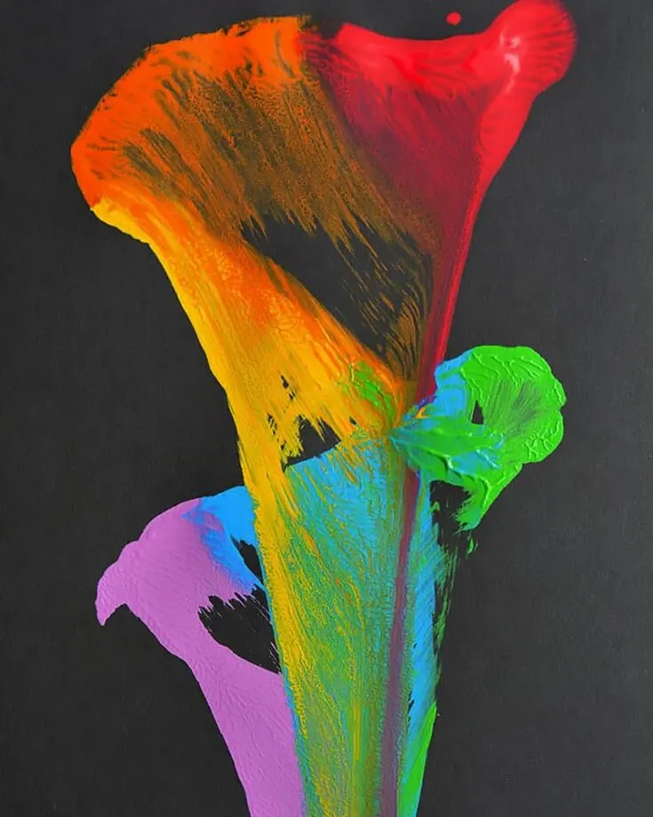 Ever heard of this technique called String Pull? It is where you paint with a string while pulling it! How cool is that? Try this string art technique to create exciting and unique paintings no one has seen before.
