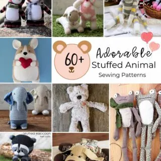 DIY heartfelt handmade gifts with this curated collection of adorable stuffed animal sewing patterns&mdash;completely free and irresistibly charming!