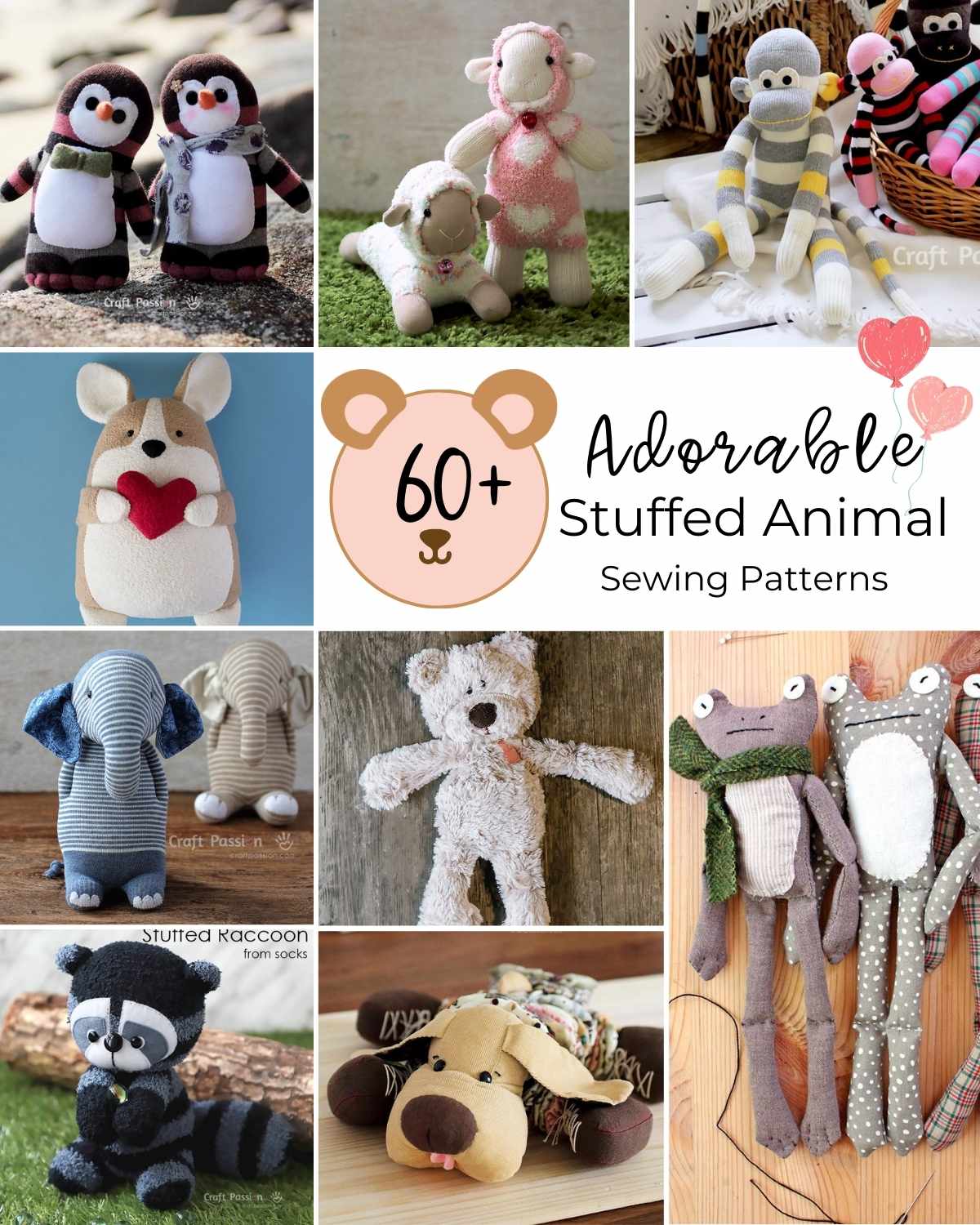 stuffed animal sewing patterns DIY heartfelt handmade gifts with this curated collection of adorable stuffed animal sewing patternsโcompletely free and irresistibly charming!