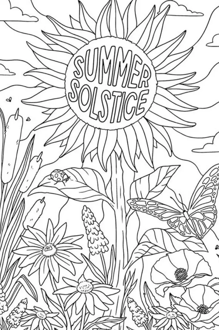 Though Summer Solstice falls in June, you can begin prepping fantastic decor with your family by printing out various free PDF patterns for your kids and their friends to enjoy. Keep your little ones busy with this art project as you also help them build their crafting skills.&nbsp;