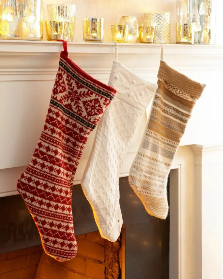 Want to upcycle your old garments? Turn your old sweaters into festive magic by transforming them into cozy Christmas stockings! Wrap your gifts in warmth and style with these stunning sweater stockings. Here's a suggestion; listen to Sweater Weather by The Neighborhood to get into the vibe of this sweater craft.