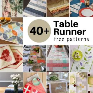 Decorate and elevate your dining table with these free table runner patterns! It's a great accent decor that compliments the aesthetic of your home.