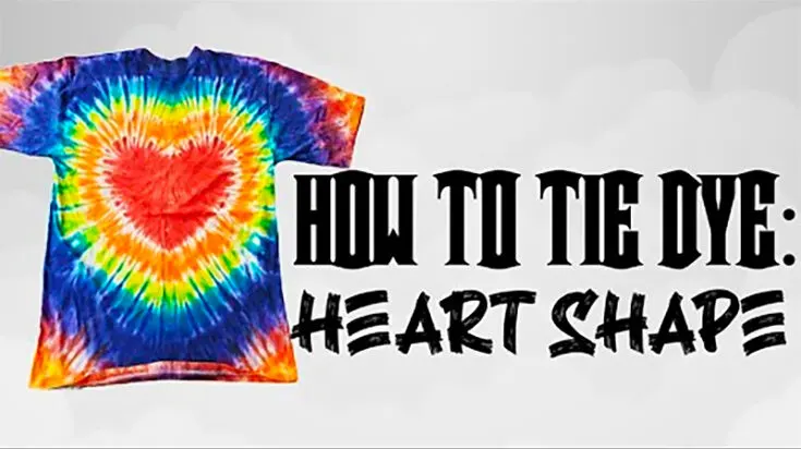 The heart shape is a cool tie dye pattern that is popular among children and couples! It's a fun design that allows you to express your love and affection to whoever it is made for.