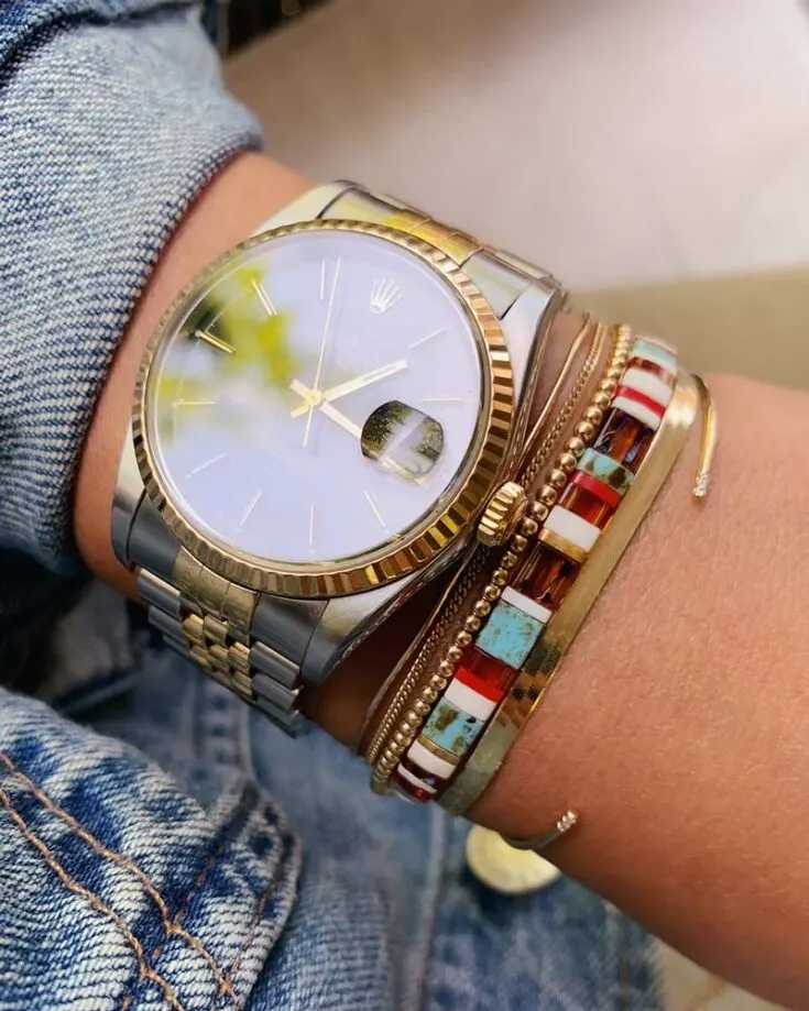 This Tila bead bracelet is the ideal accessory for any upcoming music festival! They're effortless to make, and they add a pop of color to your wrists, making it perfect for a summer or spring event!