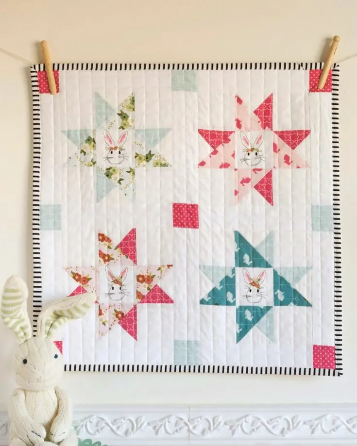 Isn&rsquo;t this Tiny Wonderland quilt so adorable? If you want to make a mini quilt for your little ones, then this design is what you need! Though the quilt is 23&rdquo; x 23&rdquo;, you can always upsize it by adding more quilt blocks to your piece. Try it out now!