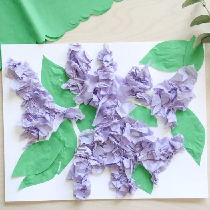 This craft is simple, fun, and exciting for your little ones to try. All you need is tissue paper and basic materials that you already have at home! It is also a fantastic craft project for kindergarten students to challenge their creative skills.
