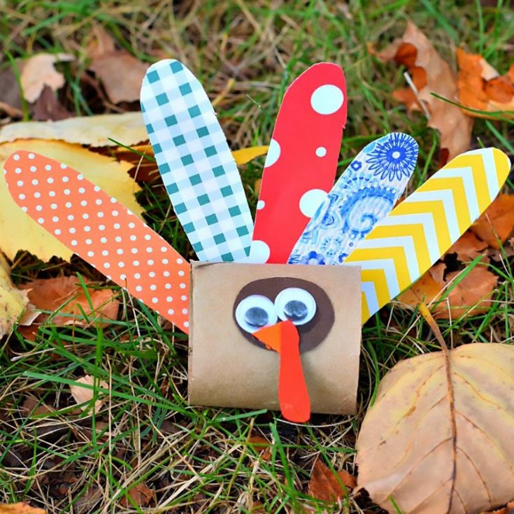 As the name suggests, this craft will teach you how to recycle toilet paper tubes into a fantastic project. You can transform your toilet paper roll into a cute turkey with some scrap paper. Let's gobble up into the Thanksgiving season with this craft!