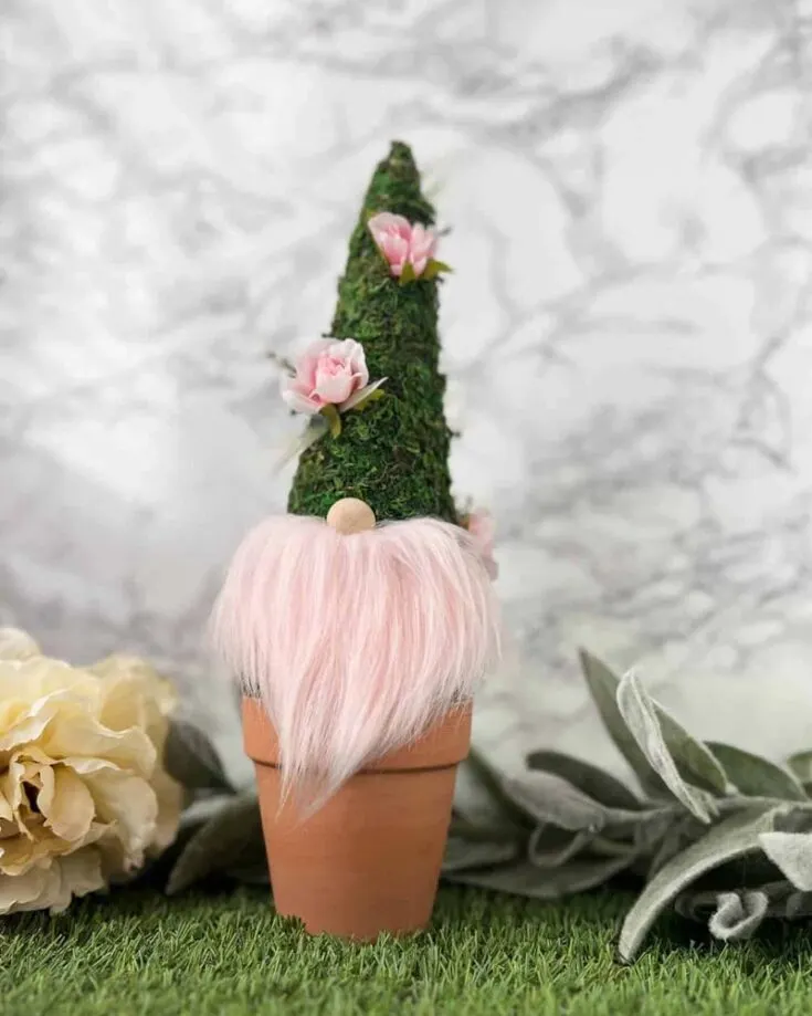 With some sheet moss and a little greenery, you can easily create your very own topiary gnome that&rsquo;ll fit right in with your garden! It&rsquo;s a fun project that adds a playful vibe to your outdoor space!