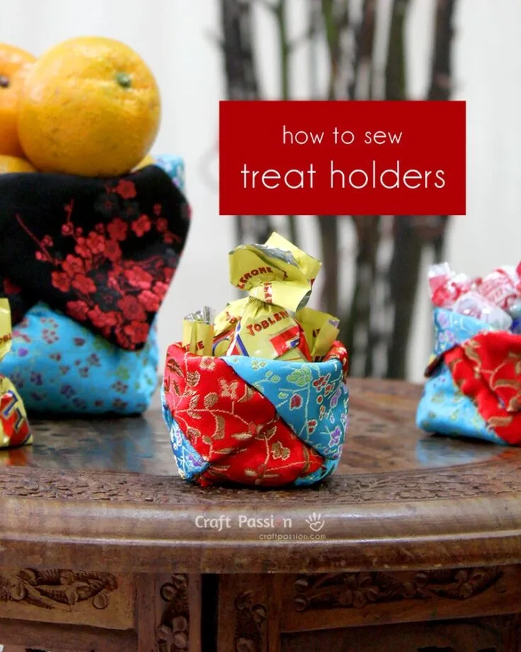 Treats are such a big thing during the festival; families and friends handing gifts to each other and exchanging them. To stand out even more, you can try this tutorial to make a dashing treat holder!