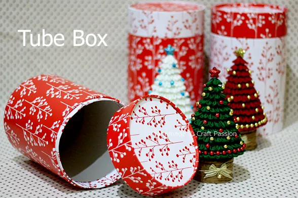 how to make a tube box packaging