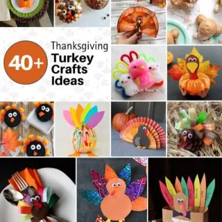 Celebrate Thanksgiving with these DIY turkey craft designs! These kid crafts are a blast to make as we honor the tradition of our feathered friends.