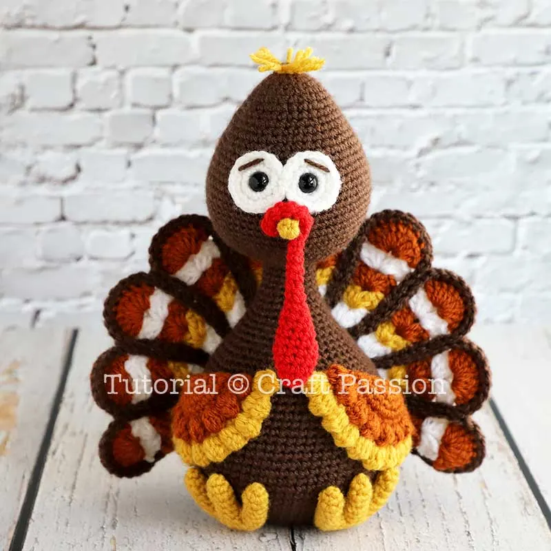 turkey amigurumi