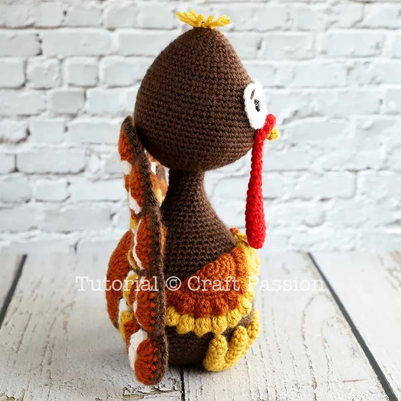 turkey amigurumi