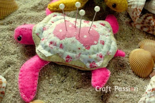 turtle pincushion