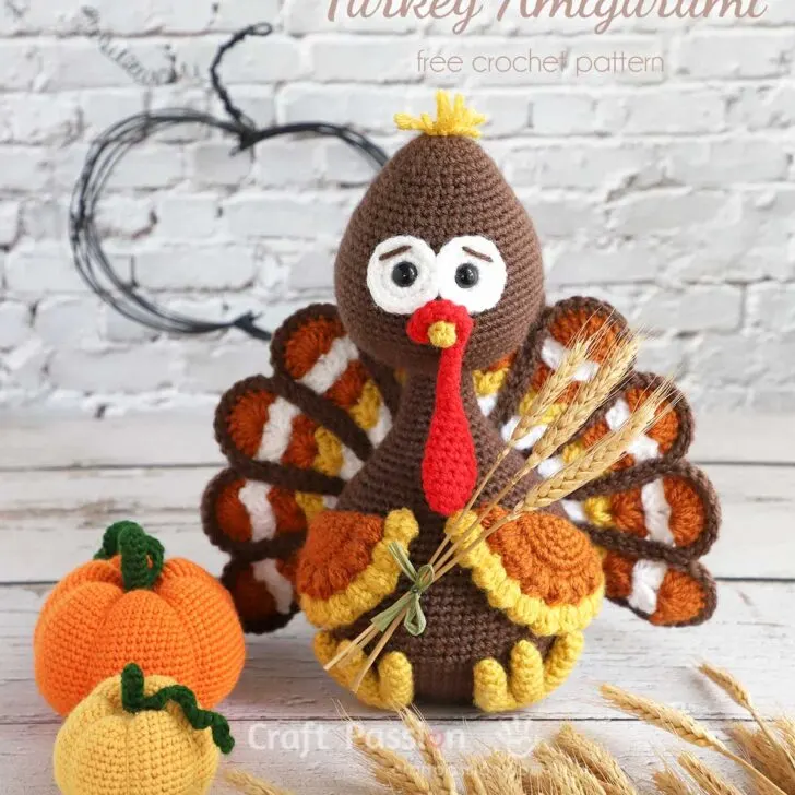 turkey amigurumi pattern