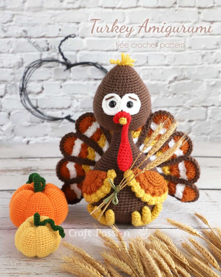 turkey amigurumi pattern