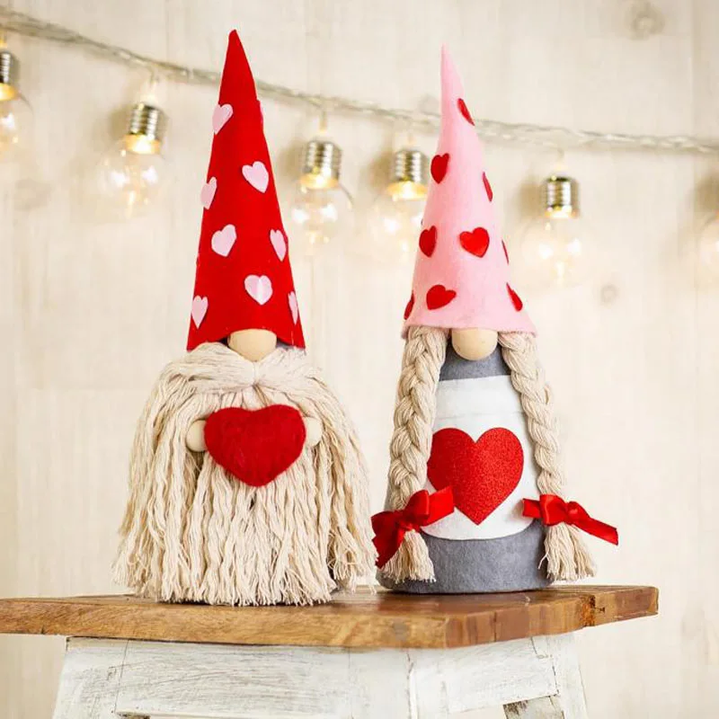 Pair one gnome with pigtails and another with a classic beard, then embellish them with hearts! These DIY Valentine gnomes are not only adorable but also a sweet way to show your love this season.