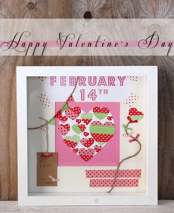 diy valentine scrapbooking