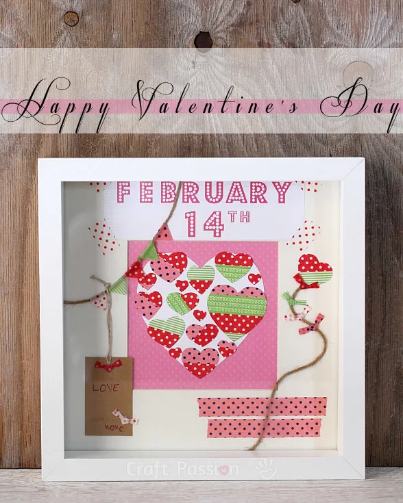 diy valentine scrapbooking