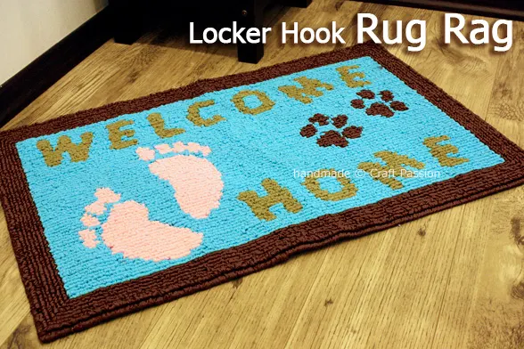 locker hook rug