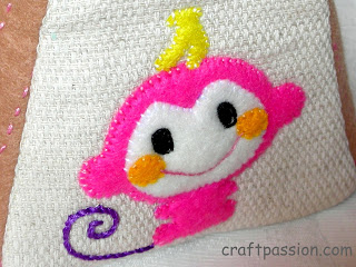 how to sew felt