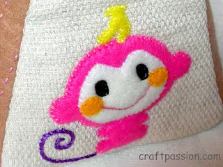 how to sew felt