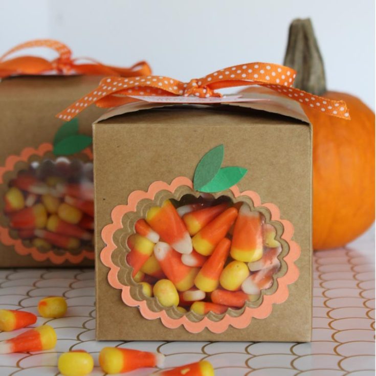 These DIY Window Treat Boxes are the perfect way to showcase your Halloween goodies in style! With a peek-a-boo window shaped like a pumpkin, your candies get a festive spotlight, making them almost too cute to eat! Decorate with a ribbon and tag, and you&rsquo;ve got a charming treat box that will bring a smile to anyone&rsquo;s face.