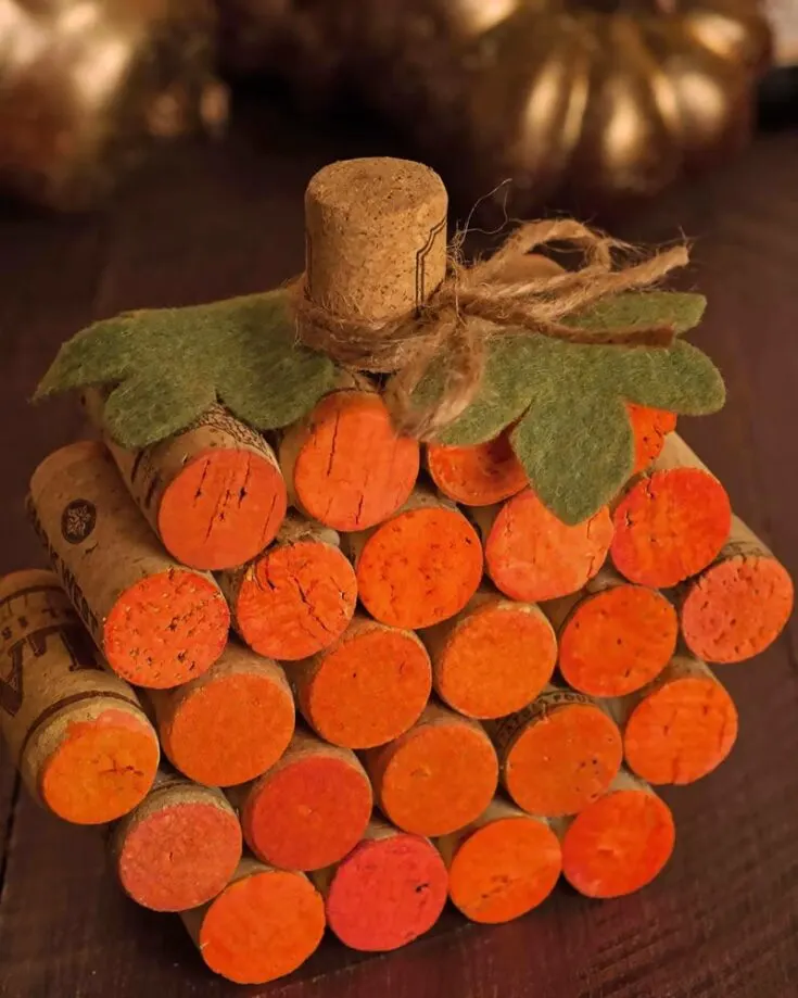 If you are like us and love recycling and upcycling household items, try making these wine corks into DIY Halloween decorations. Brew some magic using the tutorial below, and watch them gurgle to life! Paint the bottom of the cork and watch them resemble pumpkins!