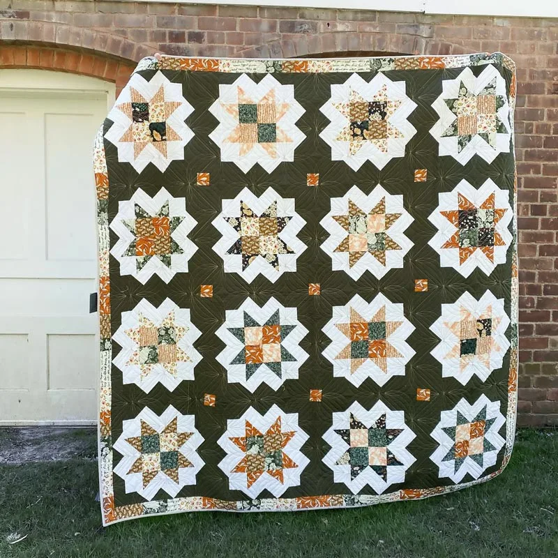 Learn how to quilt this inexpensive pattern that uses soft and soothing colors for a luxurious-looking quilt! It's great for confident beginners to try, and the pattern includes detailed cutting instructions and assembly diagrams for 3 sizes: baby, throw, and bed!&nbsp;