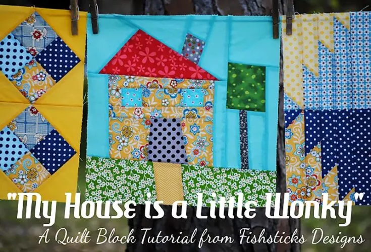 Sewing g a quilt for the new baby's bedroom? We've got the perfect block for you! This playful Wonky House quilt block would add a touch of joy to its surroundings. It may seem a bit tricky, but don't fret. This detailed guide is here to guide you through this sewing journey.