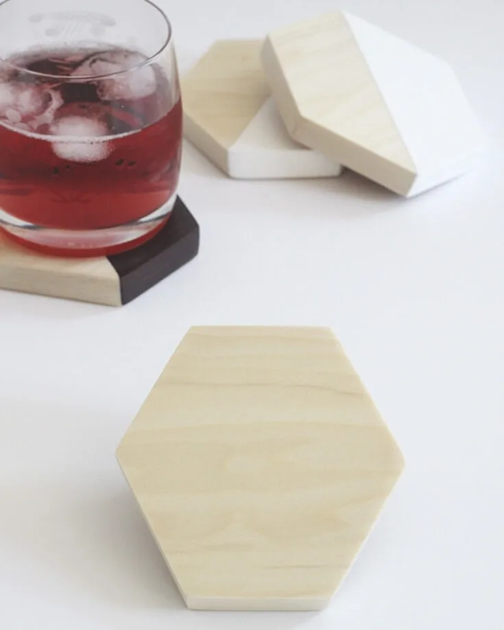 DIY wood hexagon coasters are a fantastic project to tackle. While there are several steps involved, each one is easy to follow. You'll find this project rewarding and well worth the effort.