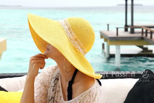 crochet sun hat pattern