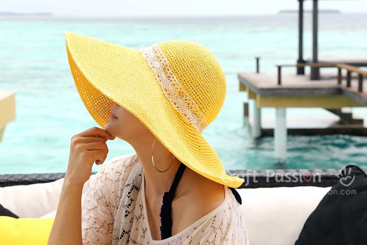 crochet sun hat pattern
