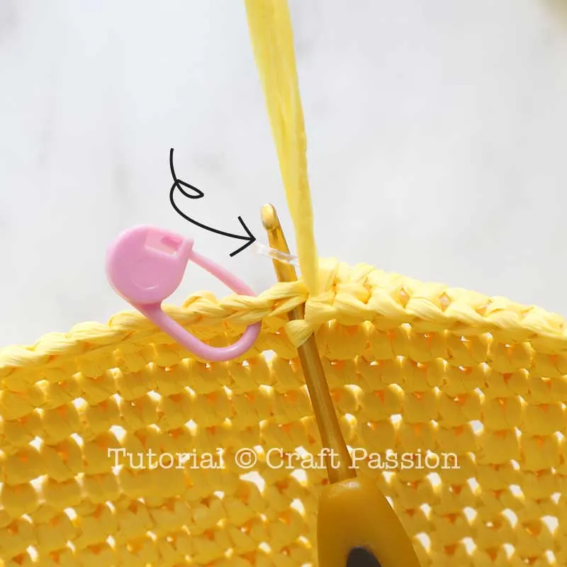 crochet sun hat