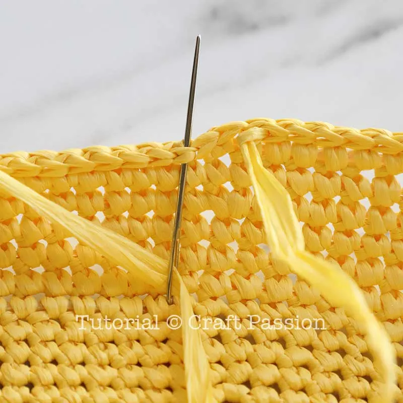 crochet sun hat