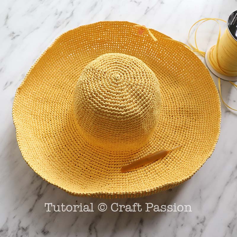 crochet sun hat free pattern