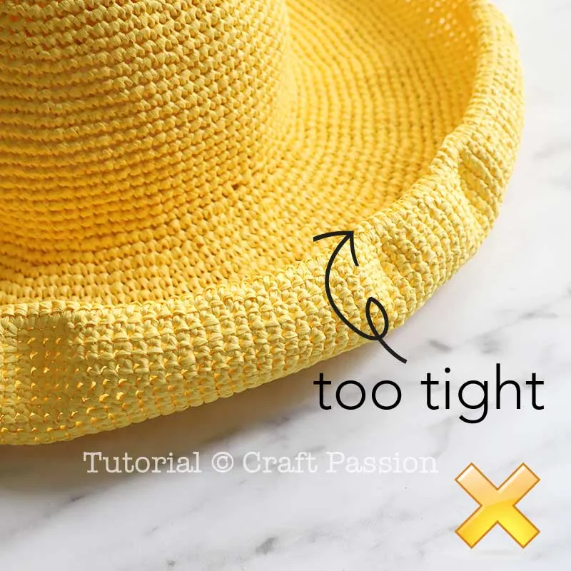 crochet sun hat